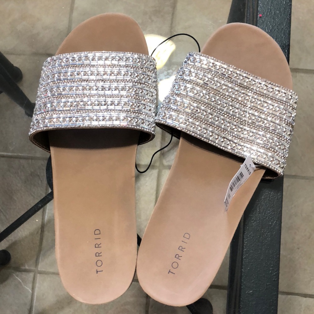 Bling Torrid slides.
